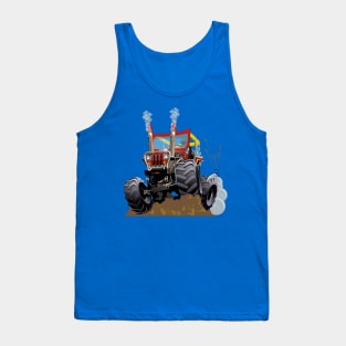 Cartoon Monster Truck Tank Top